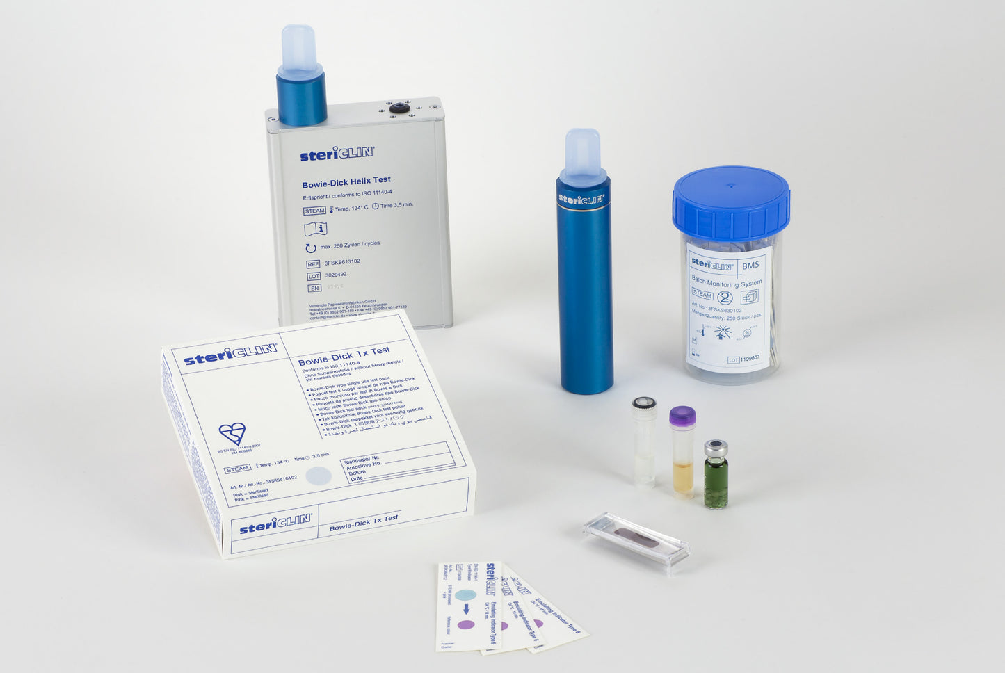 Nachfüllpackung 250 Indikatorstreifen für BMS Testsystem 1200