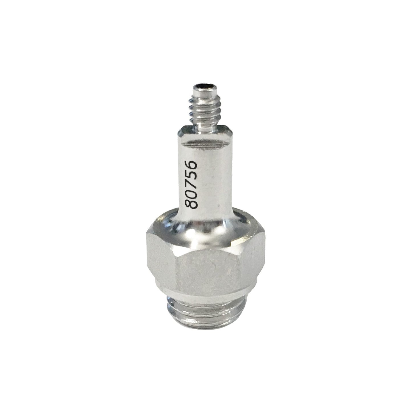 Adapter für Spitzen M3,0 x 0,6 mm, Außengewinde
